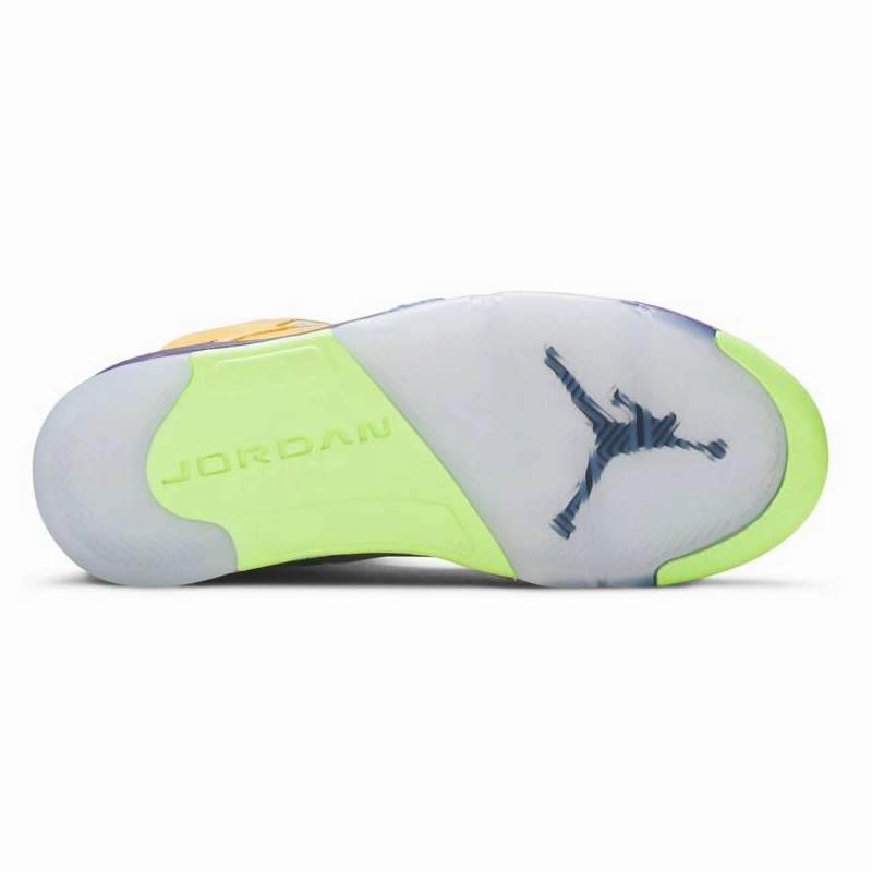 Air Jordan 5 Retro What The EVA - sole shoes Flex Fit