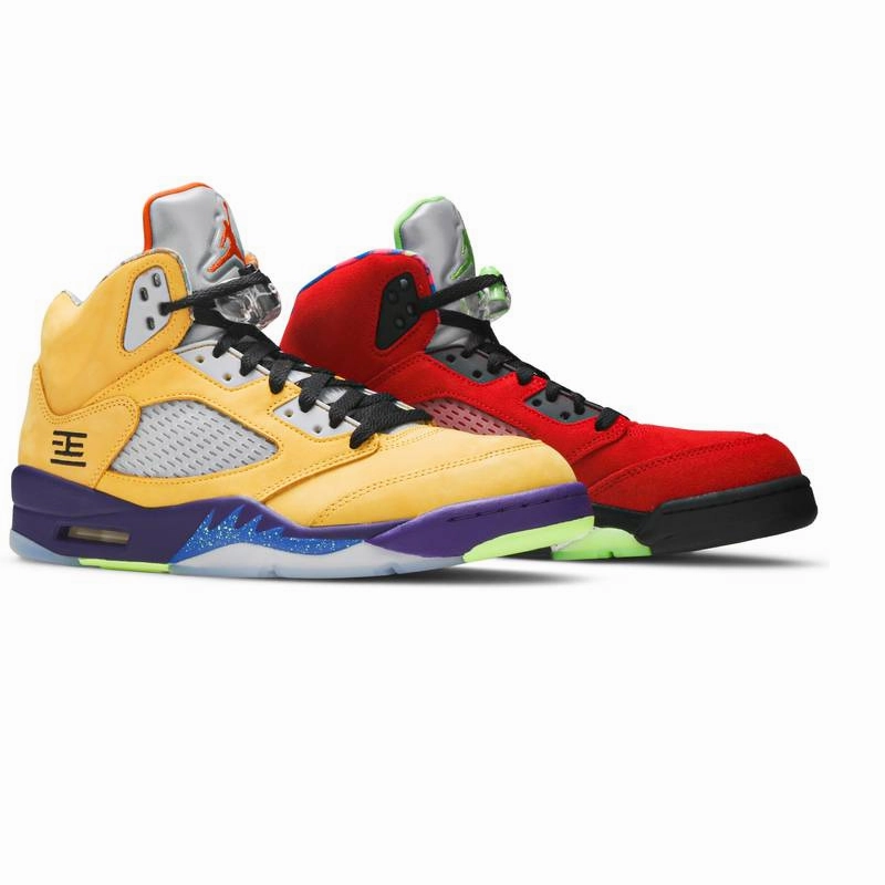 Air Jordan 5 Retro What The Sturdy brisk - walking shoes
