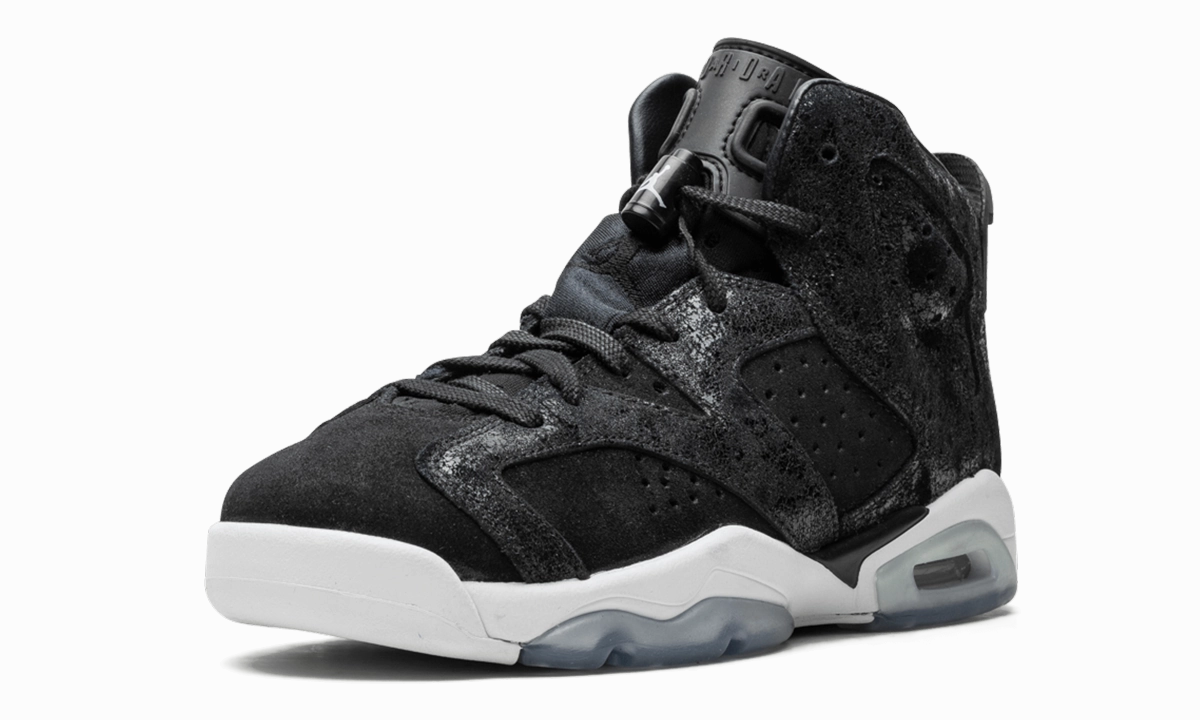 Air Jordan 6 Retro PREM HC GS "Heiress - Black Suede" sprint - specific shoes