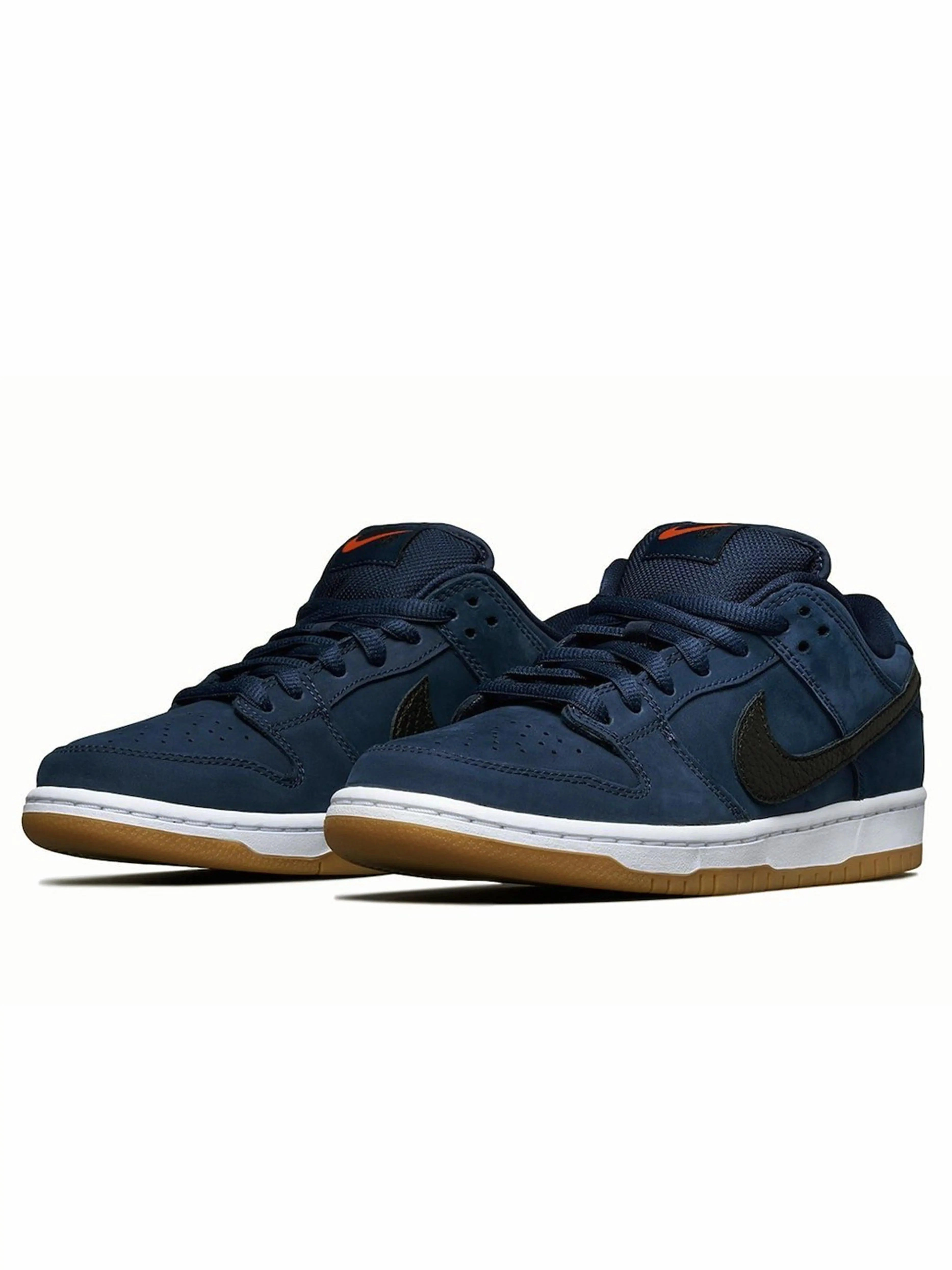 Nike SB Dunk Low Navy Black Gum [USED] Stair Workout