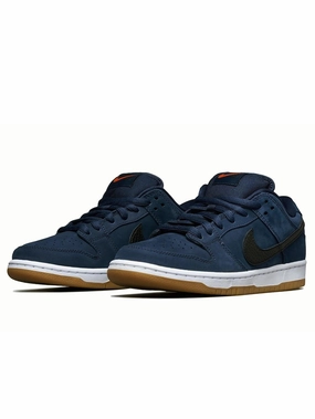 Ergonomic form circuit - training running shoes Nike SB Dunk Low Navy Black Gum [USED]