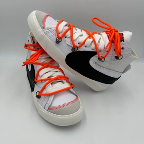 Advanced runner Nike Blazer Mid '77 Jumbo White Over Laces Orange"