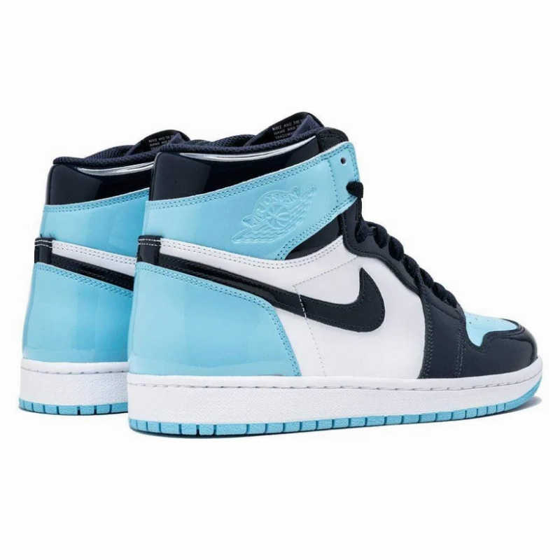 Shock Zone Air Jordan 1 High Blue Chill