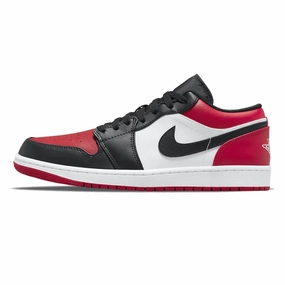 running for better sleep Jordan 1 Low Bred Toe