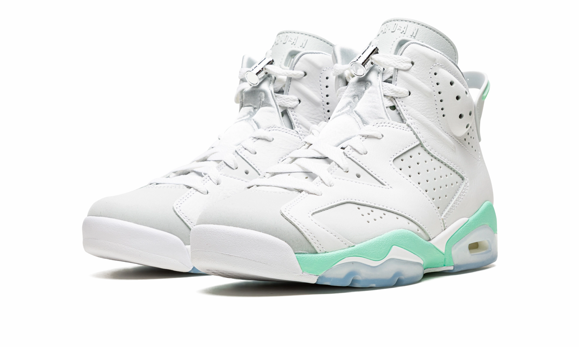 performance - oriented shoes running for personal records AIR JORDAN 6 WMNS "Mint Foam"