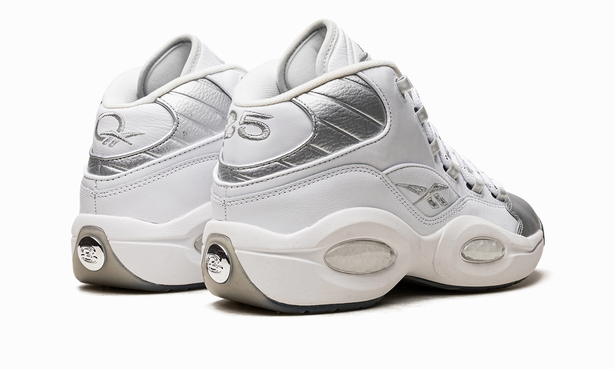 tear - resistant - fabric shoes running for muscle strength Question Mid "25th Anniversary Silver Toe"