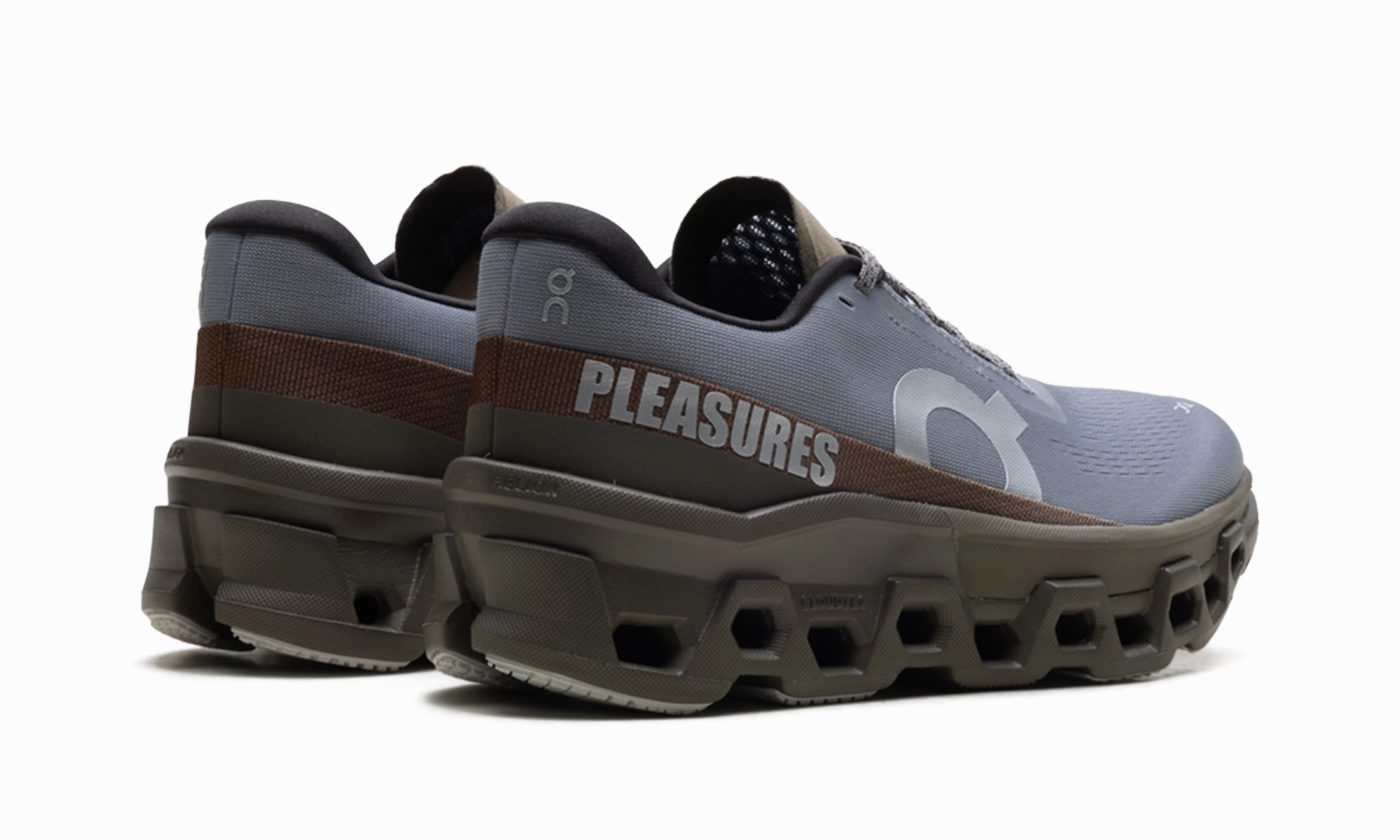 Cloudmonster 2 PLS-TL "Mist/Olive" anti - fatigue sole running in a canal area shoes