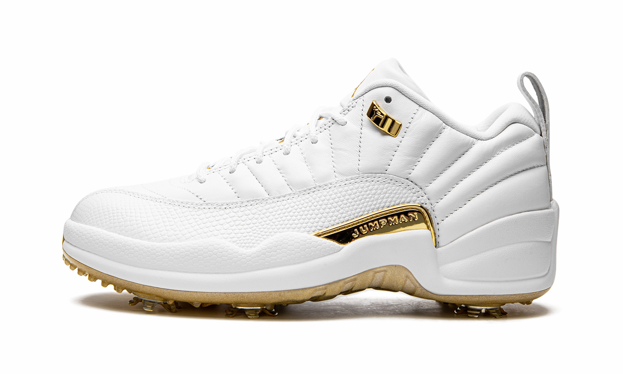 supportive shoes high - end shoes Jordan XII G NRG M22 "Jordan 12 Golf - White Metallic"