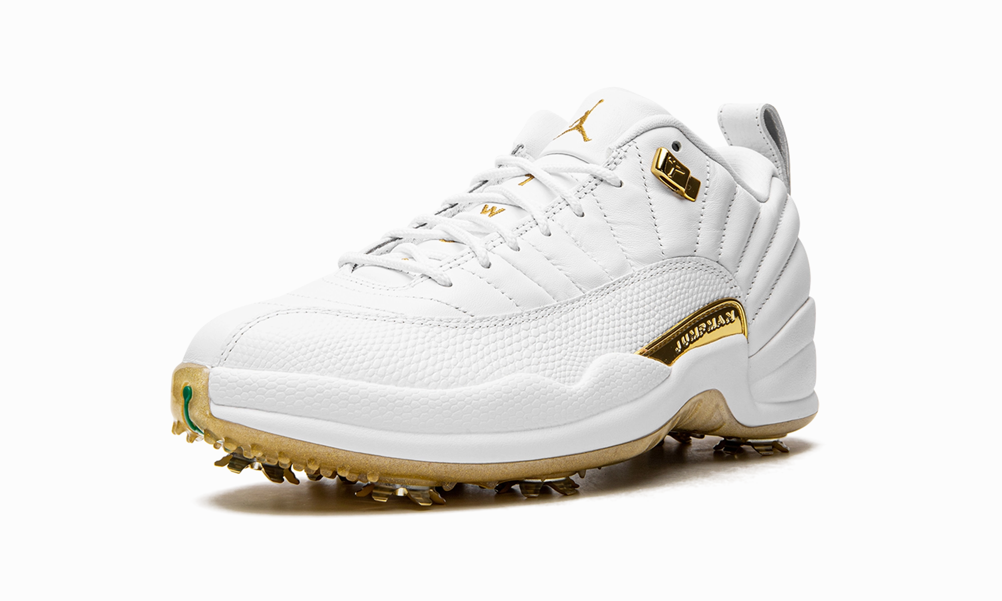 hill - training fitness challenge shoe aim Jordan XII G NRG M22 "Jordan 12 Golf - White Metallic"