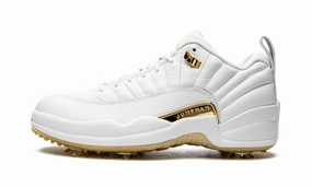 supportive shoes high - end shoes Jordan XII G NRG M22 "Jordan 12 Golf - White Metallic"