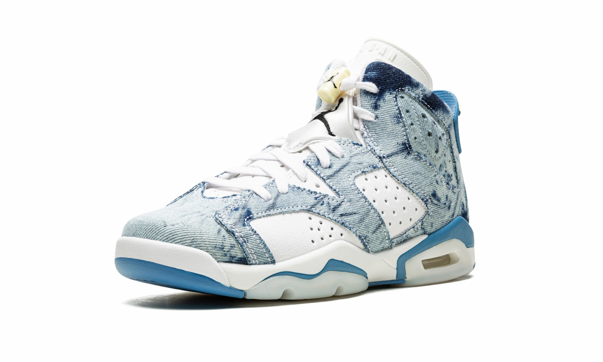 autumn use Night running safety Air Jordan 6 Retro GS "Washed Denim"