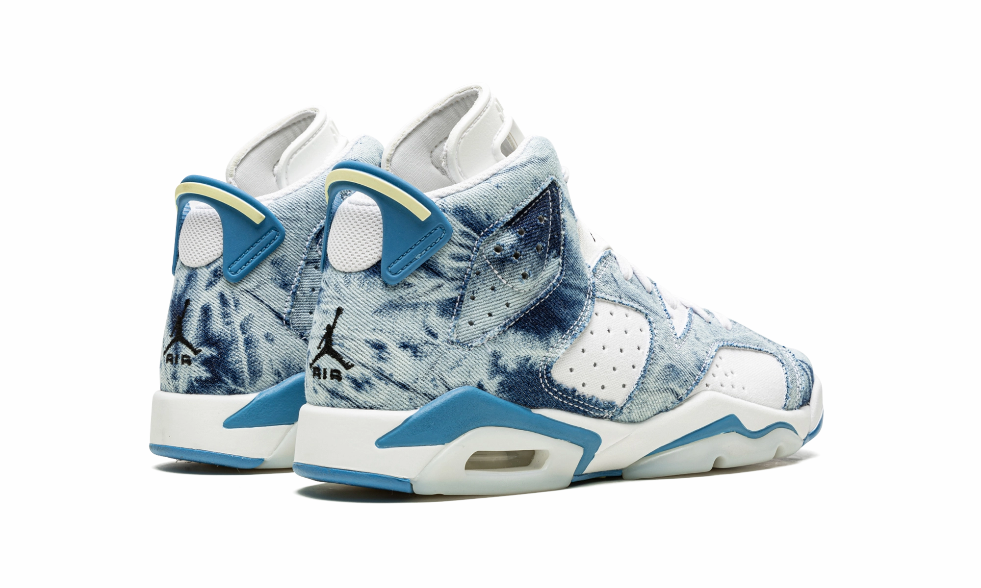 shock - absorbing shoes Air Jordan 6 Retro GS "Washed Denim"