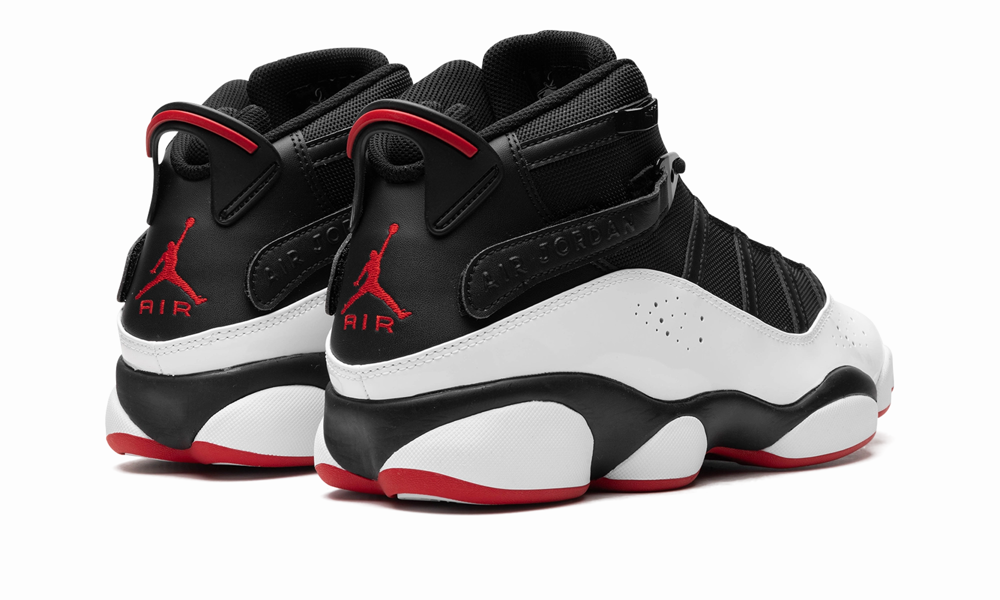 Winter running protection Air Jordan 6 Rings "Wht/Blk/Red"