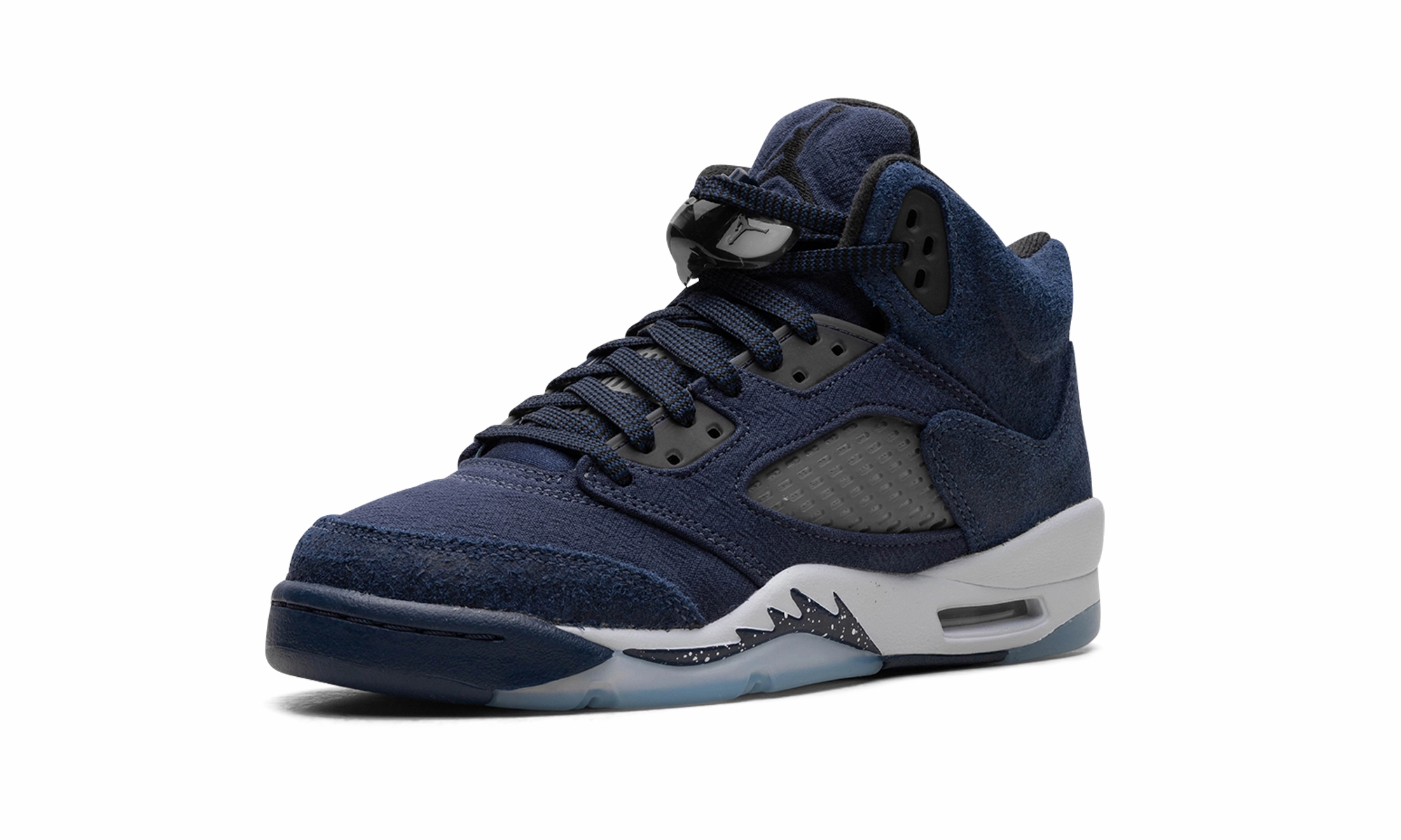 Buckle Closure Air Jordan 5 GS "Midnight Navy"