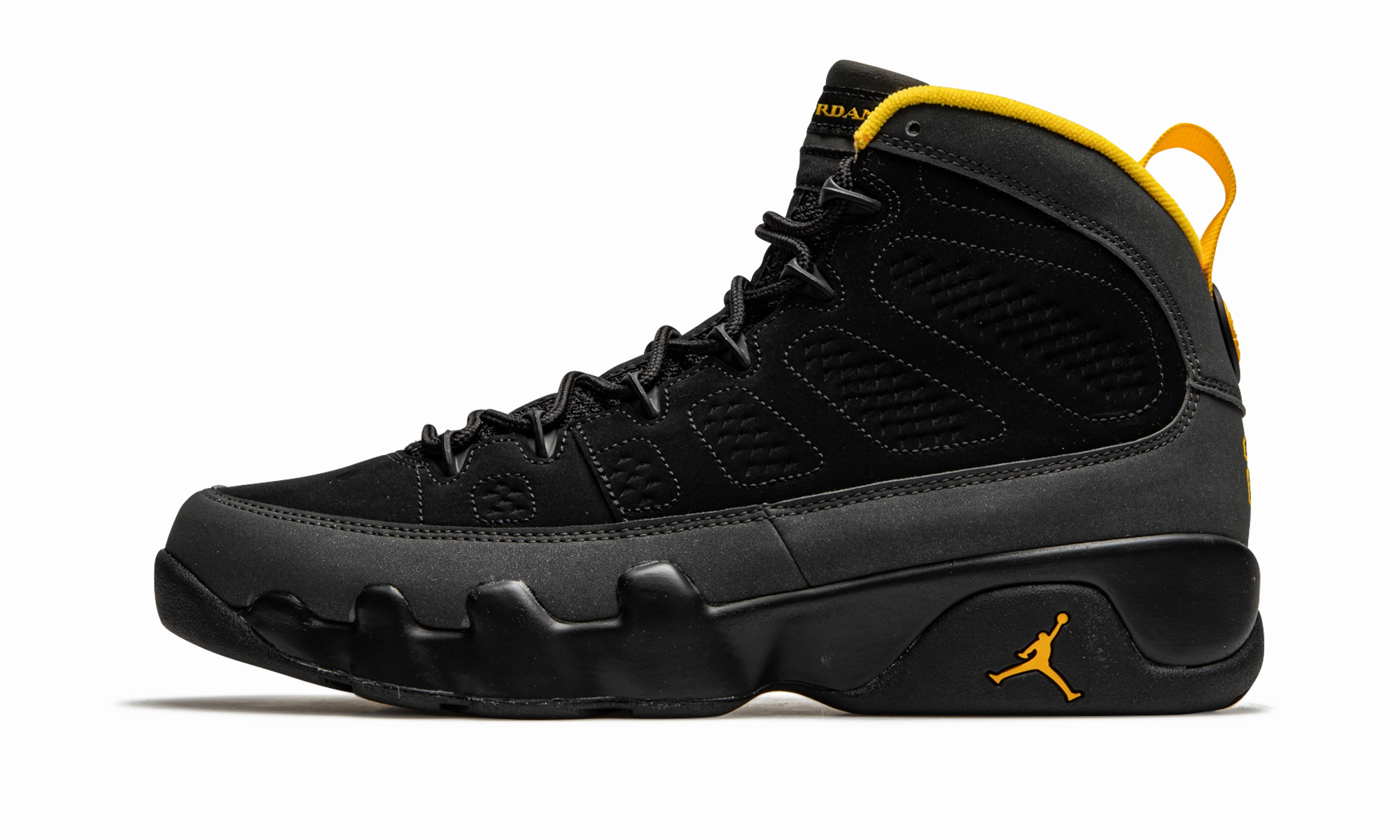 Air Jordan 9 Retro "University Gold" Cushioned Footwear perforated upper shoes