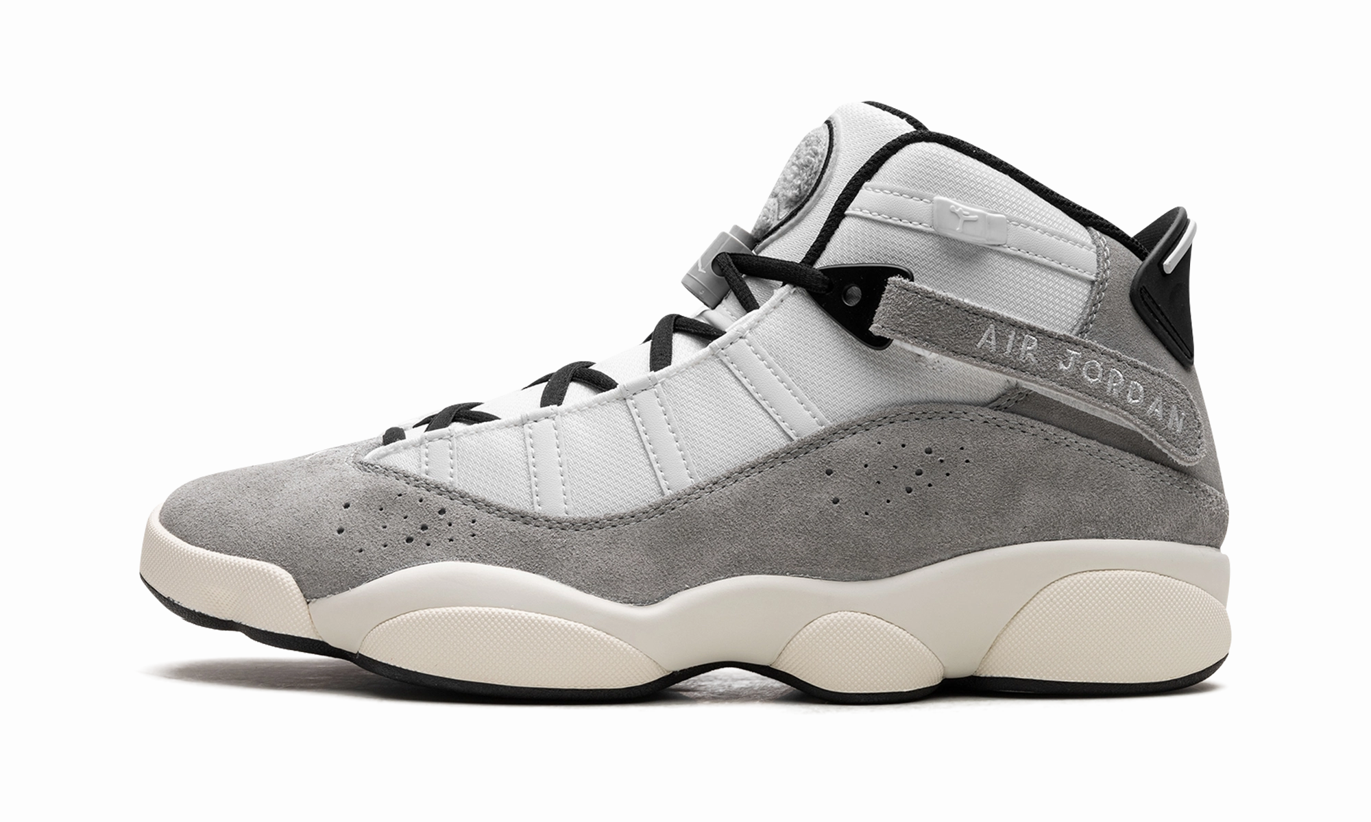 Smooth Motion Ergonomic Shape Jordan 6 Rings "Cement Grey"