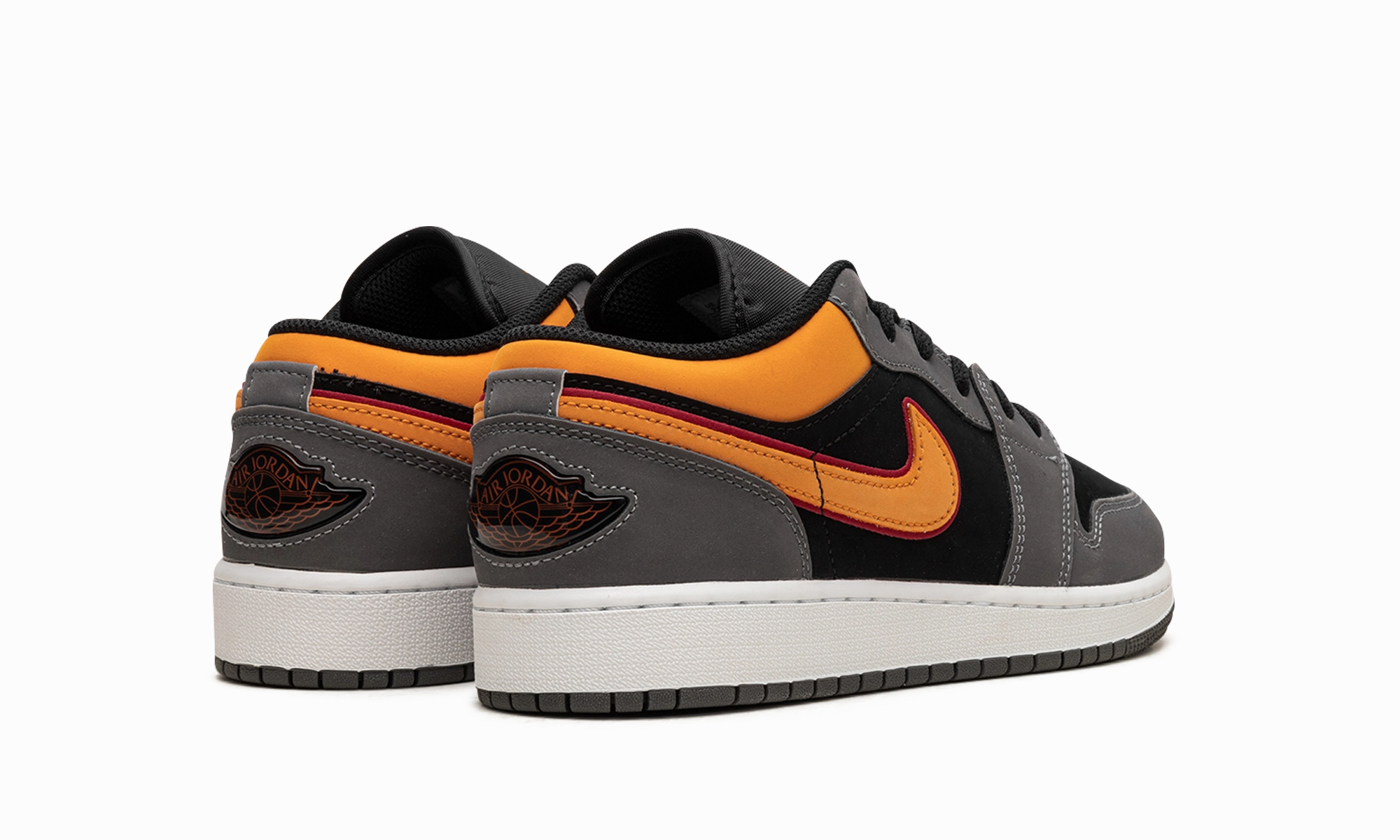 Air Jordan 1 Low SE GS "Vivid Orange" Impact Control Easy Cushioning