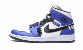 AIR JORDAN 1 MID WMNS "Sisterhood - Game Royal" All-around silhouette