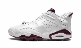 ultramarathon running shoes Air Jordan 6 Golf NRG "Bordeaux"