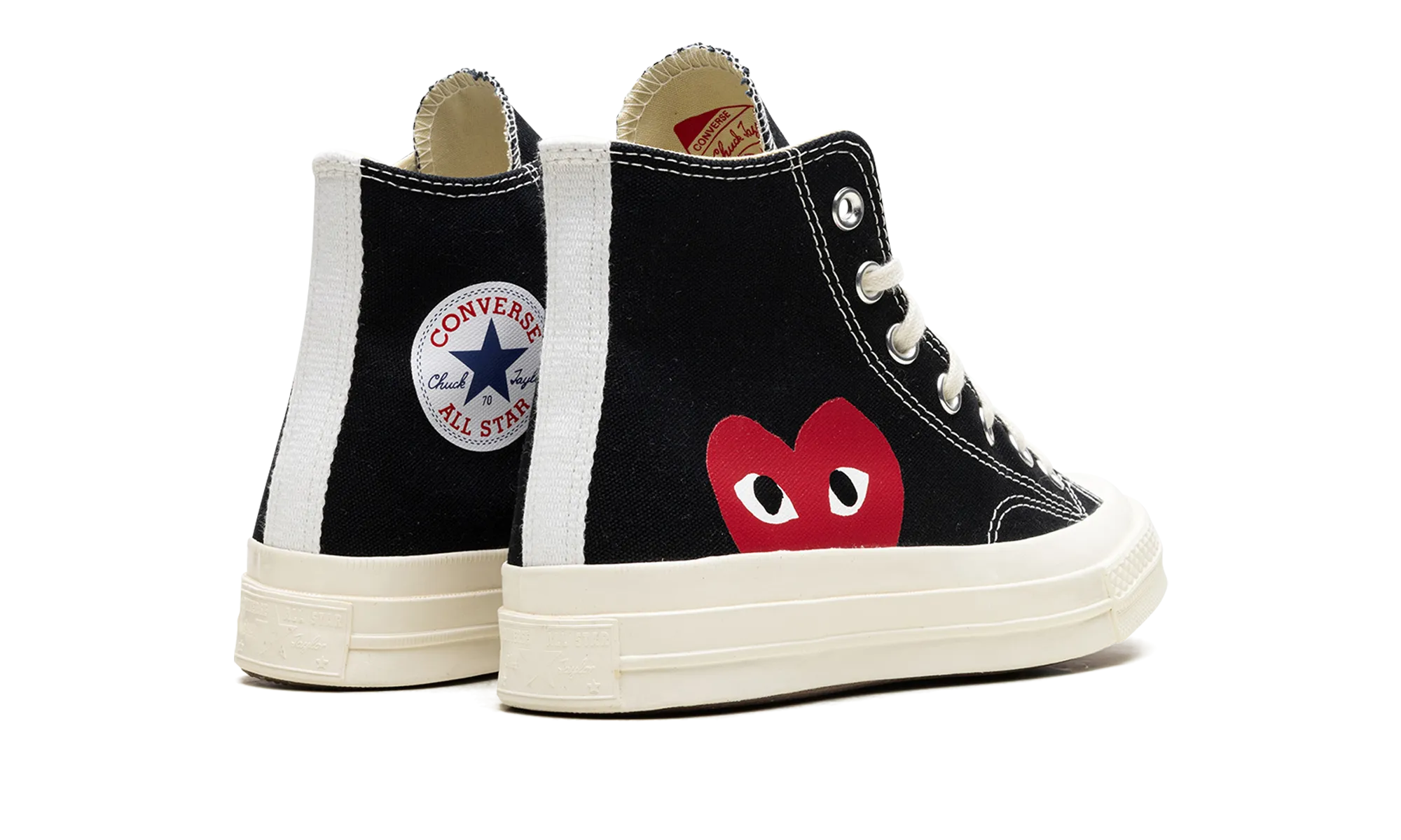 Jump Step Fashion-Forward Look Chuck 70 Hi "Comme Des Garons / Half Heart"