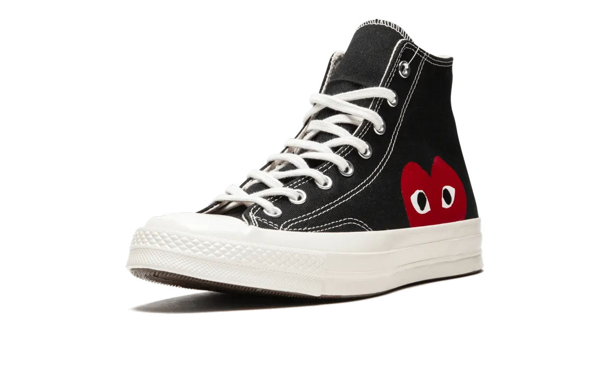 Chuck 70 Hi "Comme Des Garons / Half Heart" Wood Jog