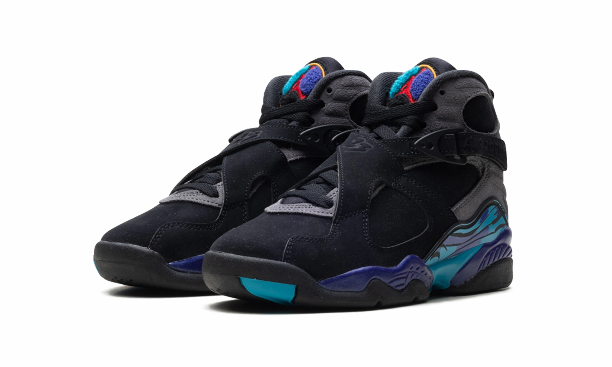 Air Jordan 8 Retro GS "Aqua (2025)" customer - satisfaction Easy Glide