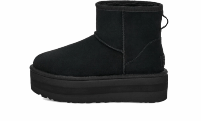 Hero Step UGG Classic Mini Platform Boot Black