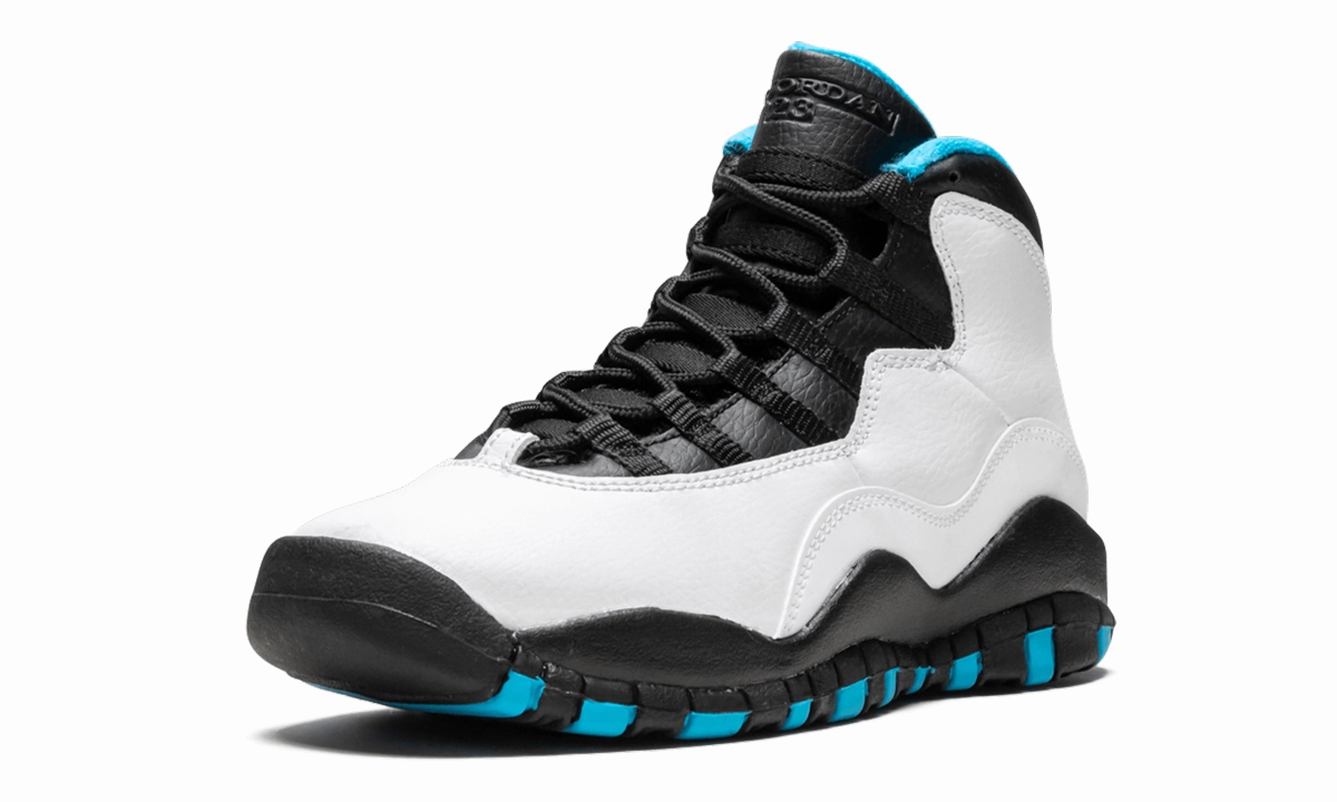 Striped habit Air Jordan 10 Retro GS "Powder Blue"