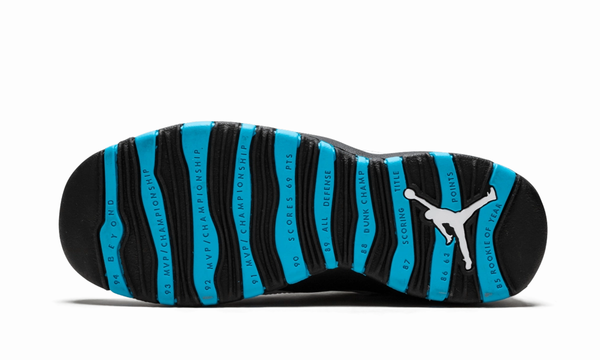 Air Jordan 10 Retro GS "Powder Blue" running for leisure shoes