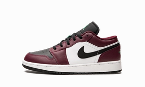 Casual Sporty Foot Protection Jordan 1 Low SE GS "Dark Beetroot Roma Green"