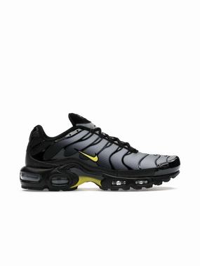 Nike Air Max Plus TN Black Opti Yellow half - marathon - specific shoes