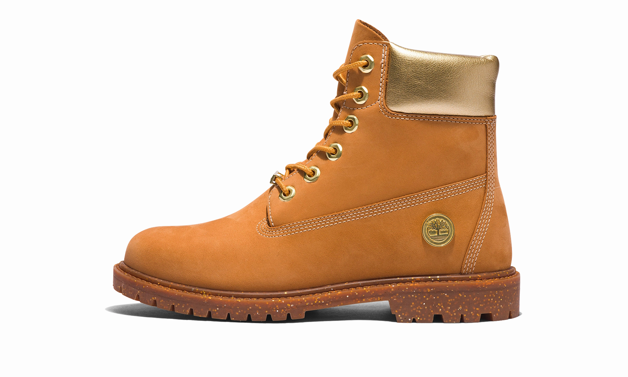 6-INCH PREMIUM BOOT WMNS "Wheat Nubuck Gold" Durable Leather
