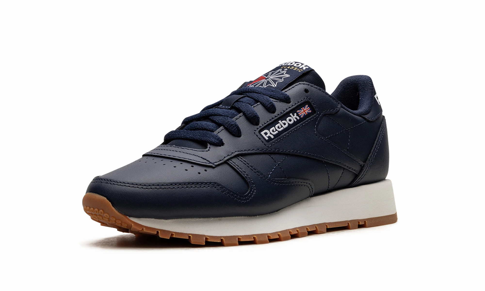 Classic Leather Unisex "Navy" high - performance all - terrain shoes straight - last shoes