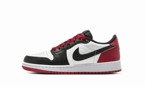 Enhanced grip Easy Slip-On Air Jordan 1 Low OG GS "Black Toe"