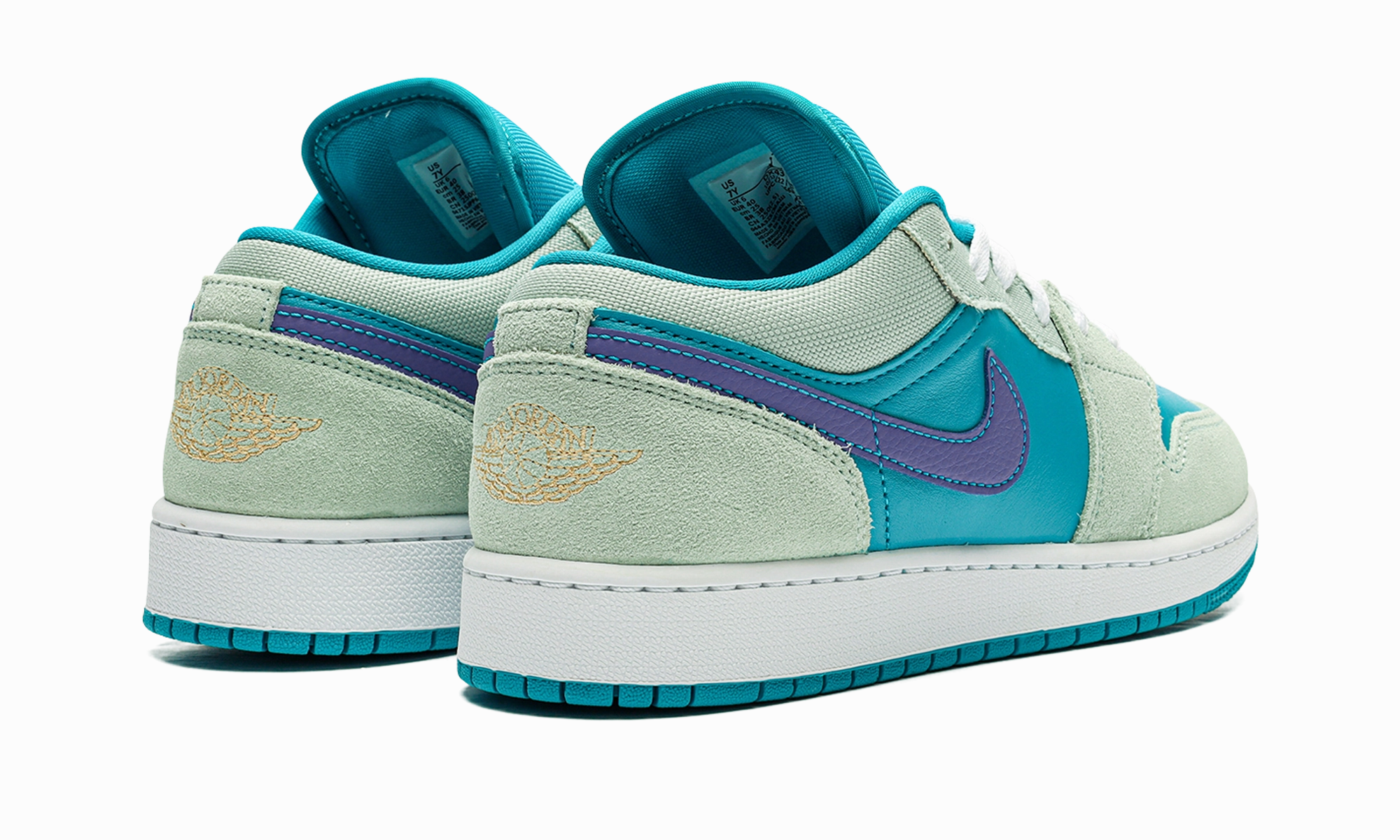 AIR JORDAN 1 LOW SE GS "AQUATONE CONCORD" Tough Build