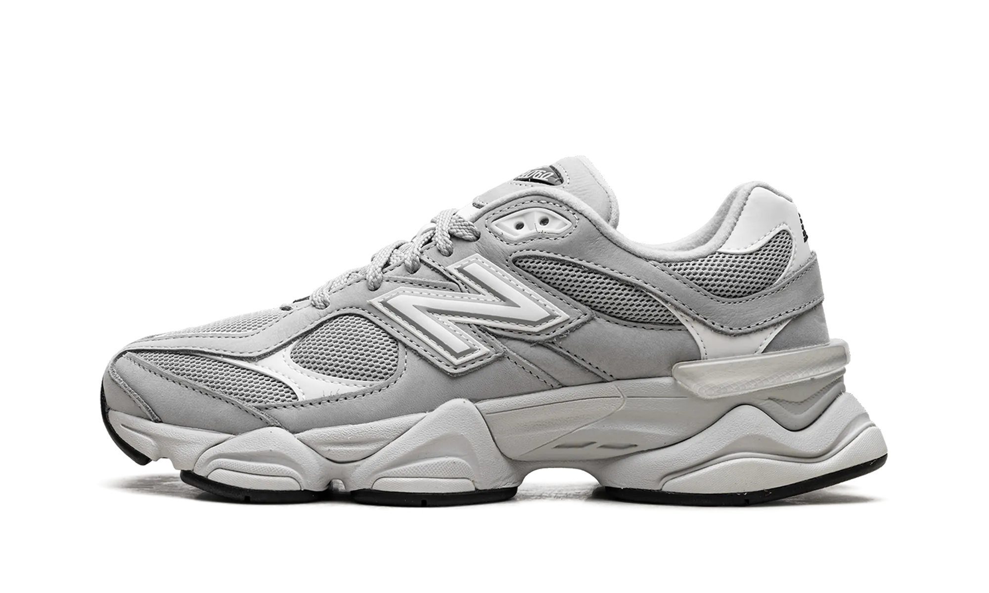 9060 "Silver Metallic Grey" performance - enhancing fantasy - themed running shoes