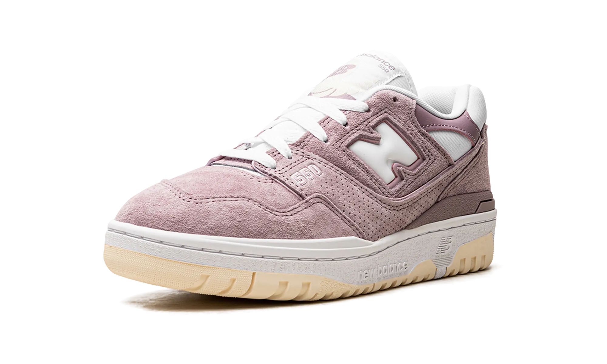 550 WMNS "Lilac Chalk" retro - style running shoes