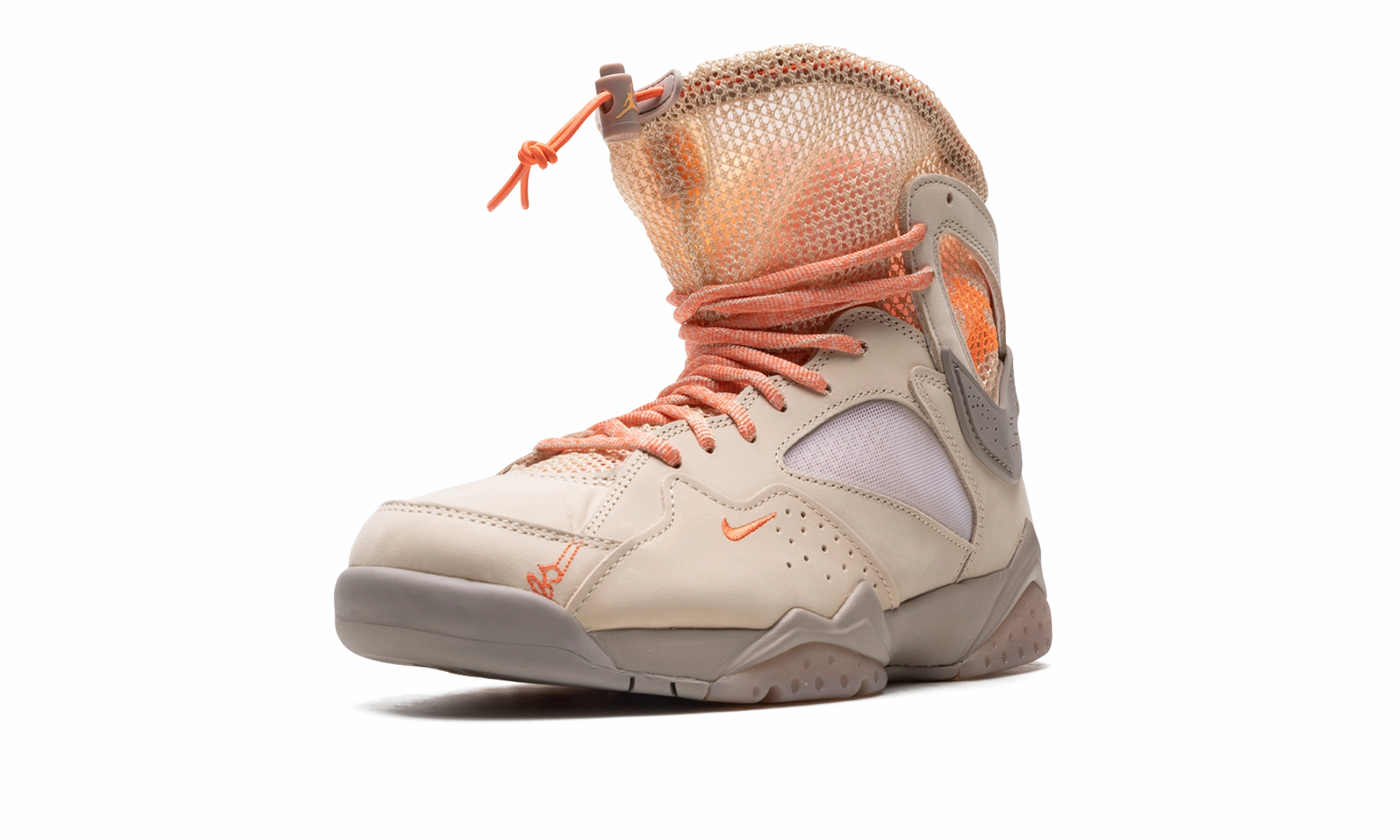 AIR JORDAN 7 RETRO WMNS "Bephies Beauty Supply" running on sand shoes Flat Sole