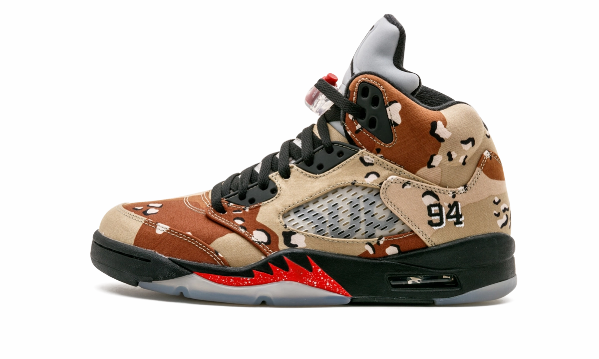 Air Jordan 5 Retro Supreme "Camo" High-top