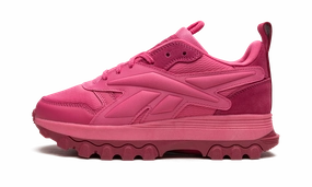 Cardi B Classic Leather GS "Pink Fusion" Full Flex canvas running gear