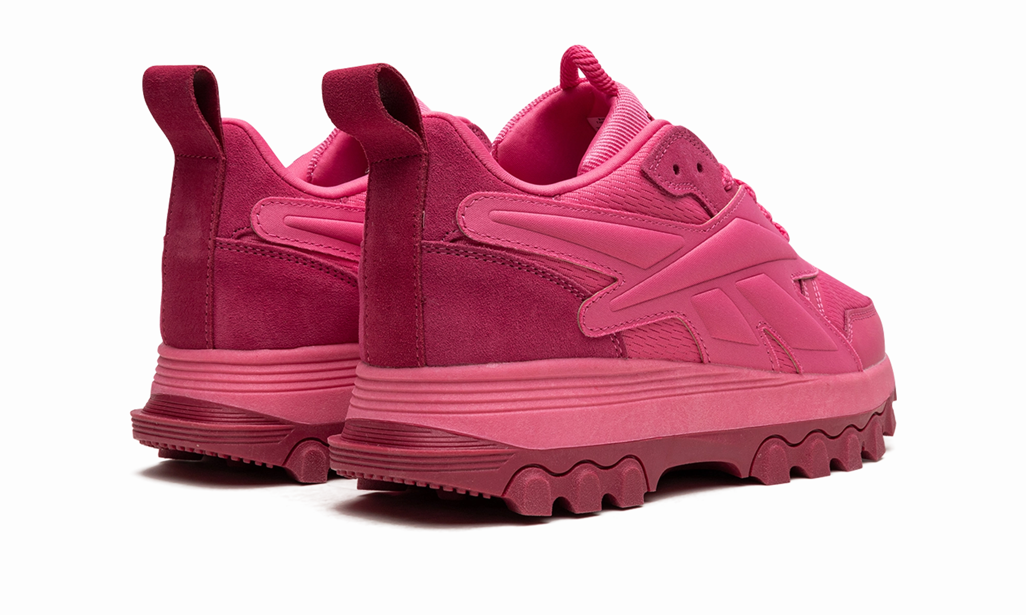 Cardi B Classic Leather GS "Pink Fusion" Moonlight Run post - injury running shoes