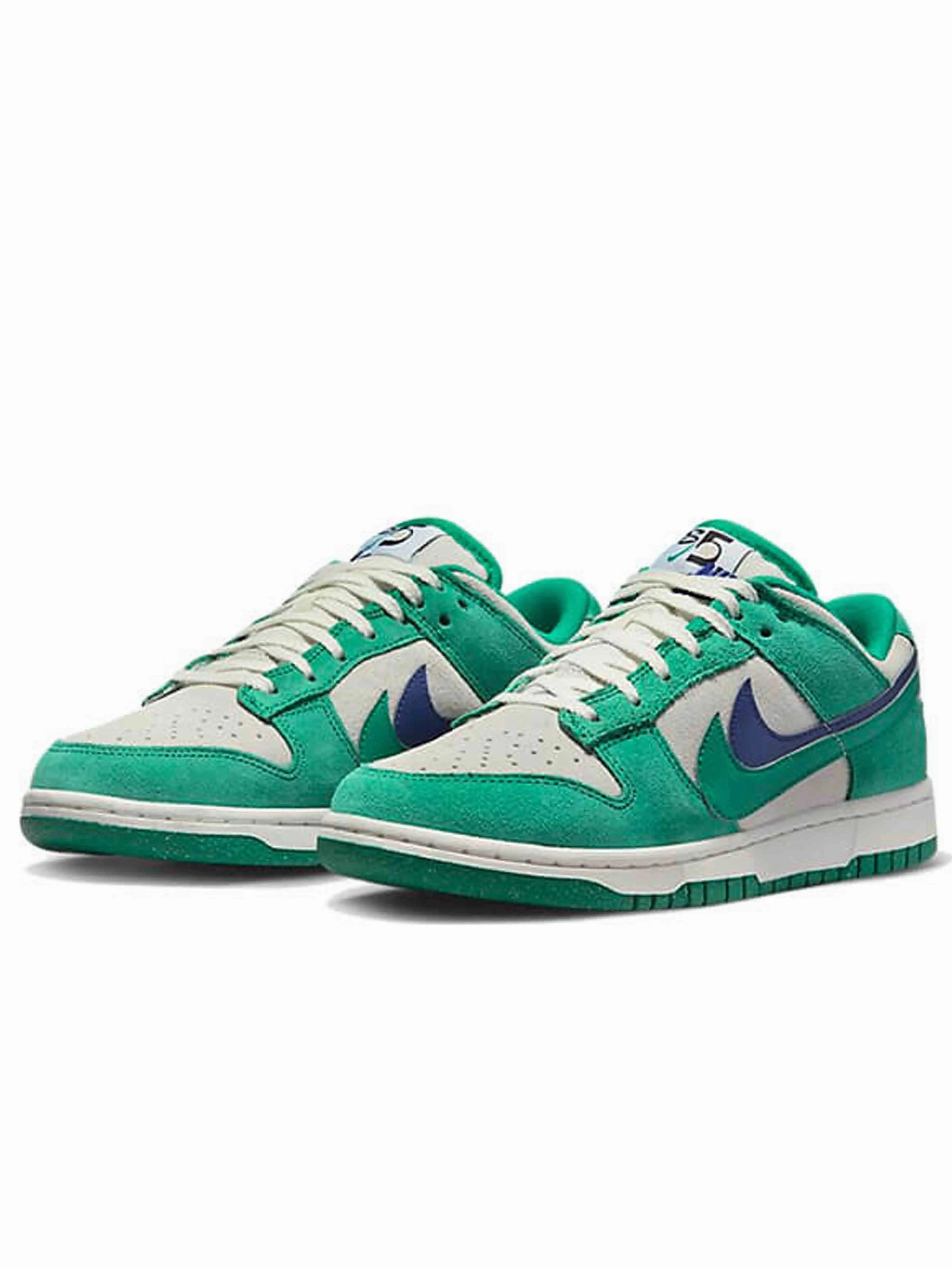 foot - health cushioned midsole running shoes Nike Dunk Low SE 85 Neptune Green (W)