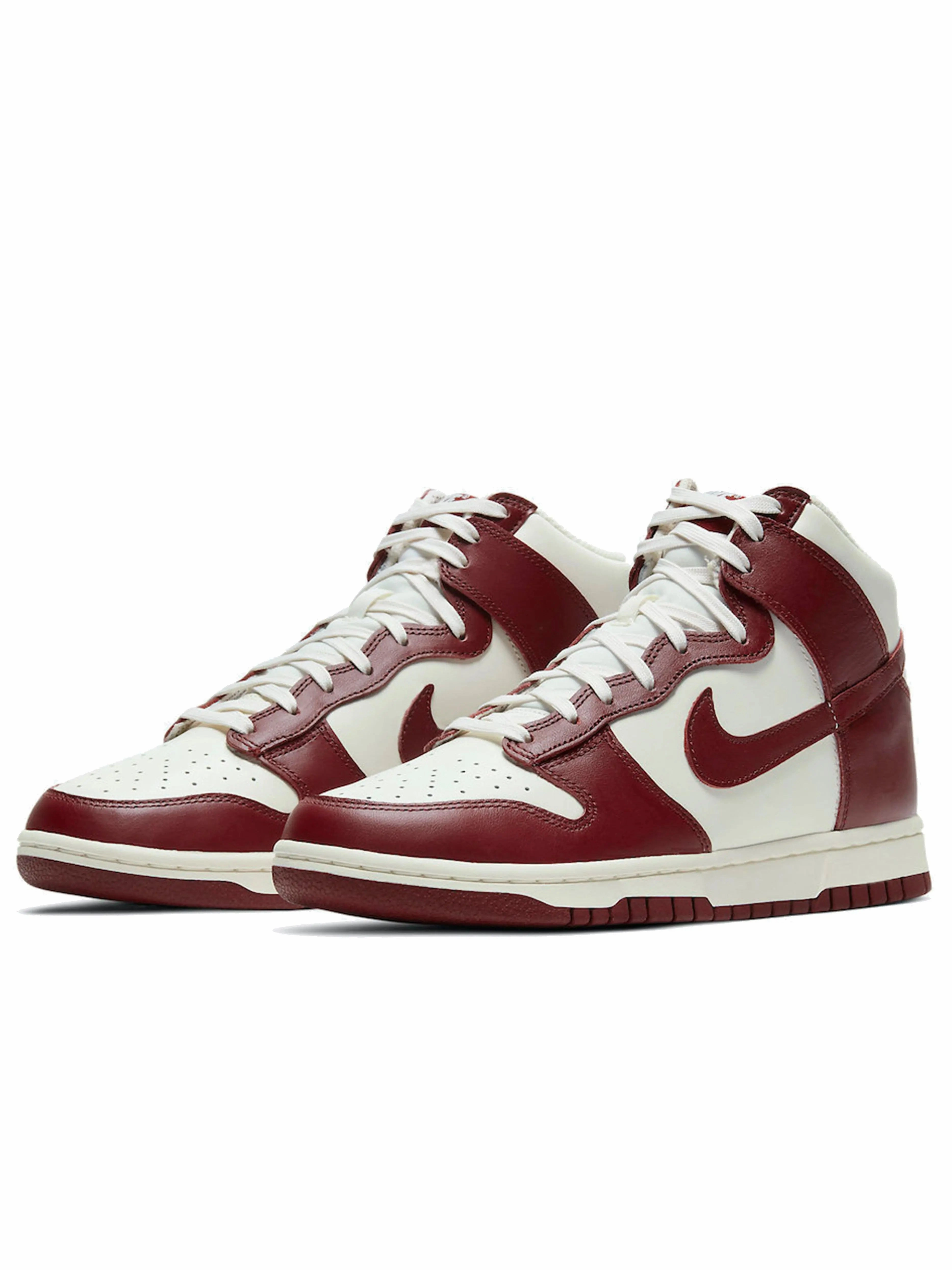 Nike Dunk High Sail Team Red [W] fitness running shoes