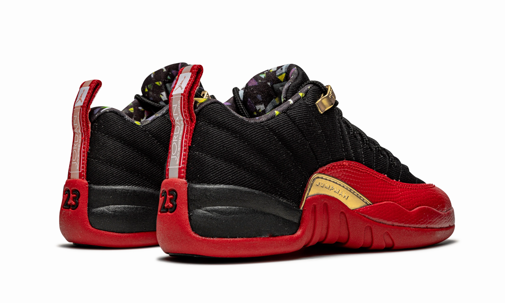 Air Jordan 12 Retro GS "Super Bowl LV" cross - country running shoes
