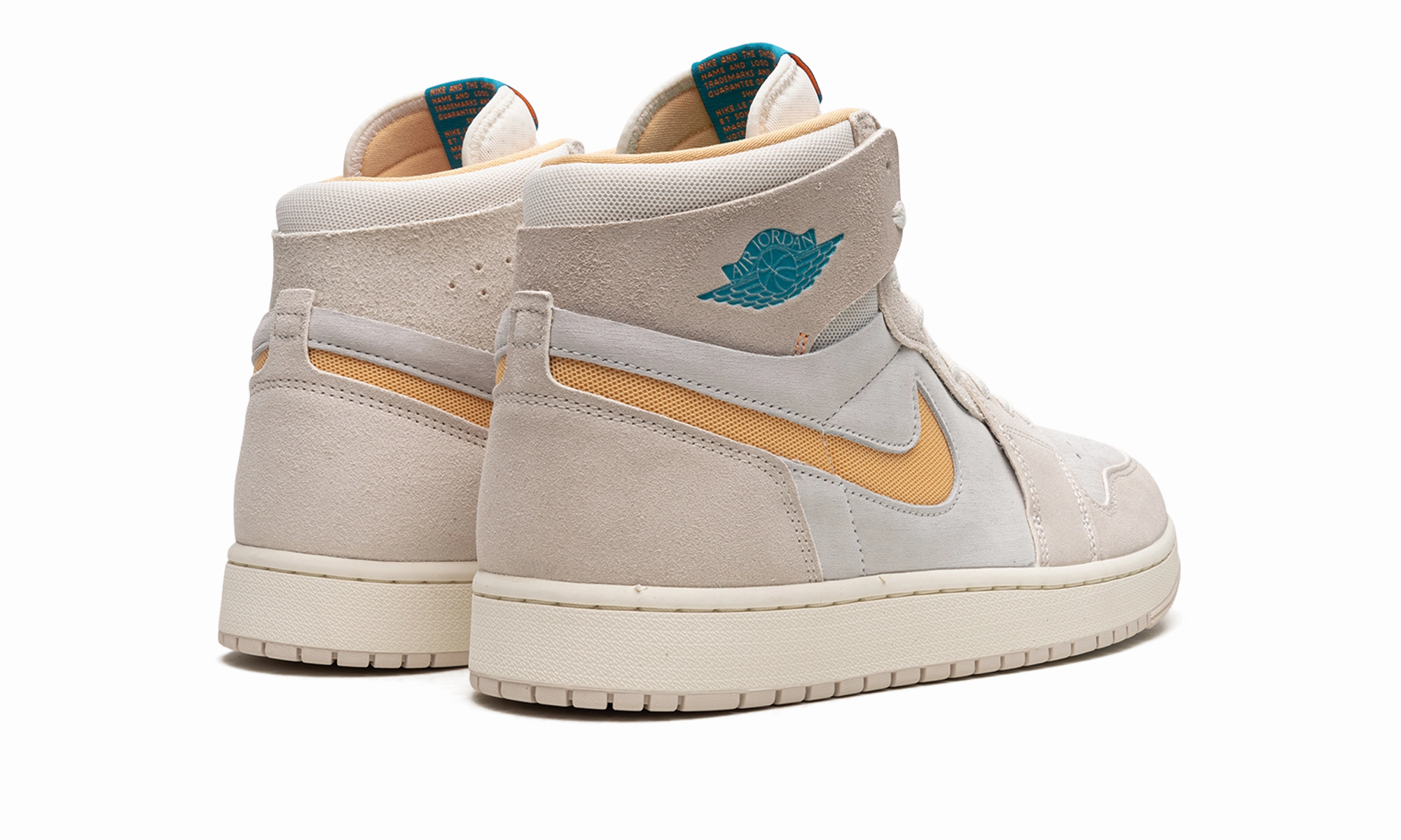 Breathable Upper Dynamic piece Air Jordan 1 Zoom CMFT 2 "Light Orewood Citrus"