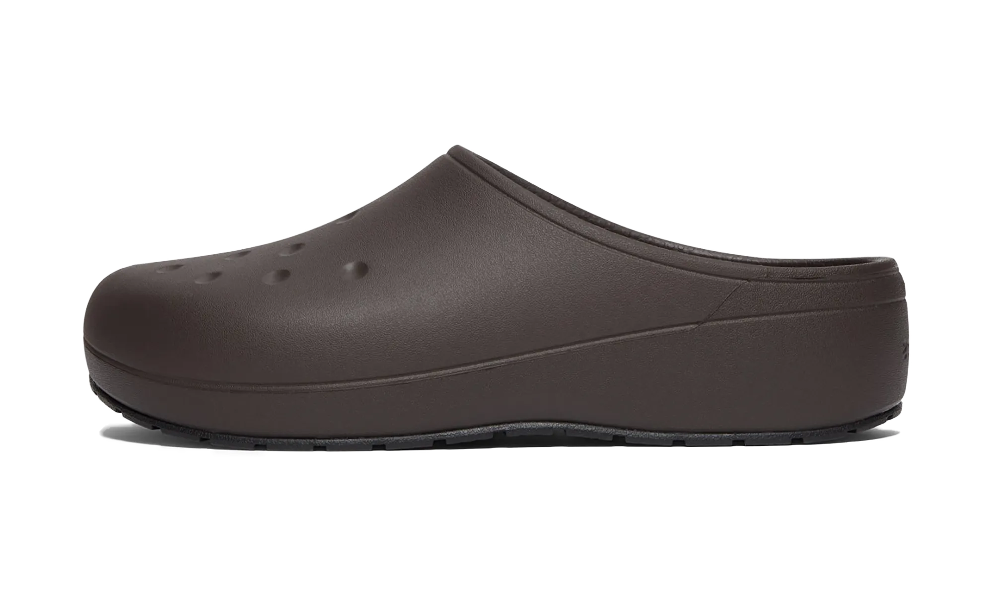 Quick Dry Fabric Comfortable Linings Classic Quiet Clog "Espresso"