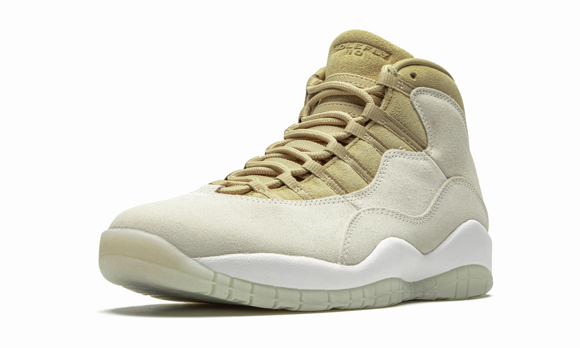 AIR JORDAN 10 RETRO SP "SOLEFLY" metallic running gear Indoor Running