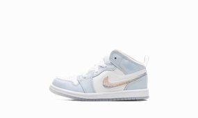 Air Jordan 1 Mid TD "Glitter Swoosh" Padded look Ultimate Ease