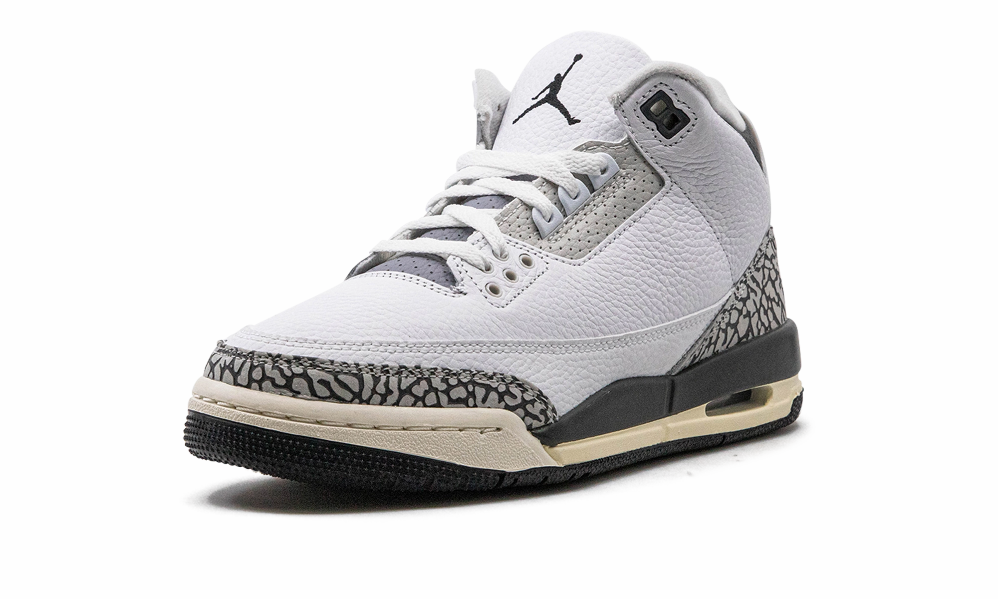 Air Jordan 3 GS "Hide N Sneak" Distinctive breathability Street Fashion