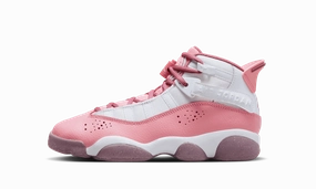 Air Jordan 6 RINGS "white" padded - tongue - softness shoes youth sizes